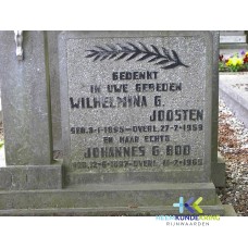 Grafstenen kerkhof Herwen Coll. HKR (275) W.G.Joosten & J.G. Bod